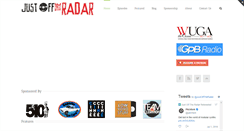 Desktop Screenshot of justofftheradar.com